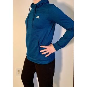 Adidas Climawarm fleece pullover hoodie